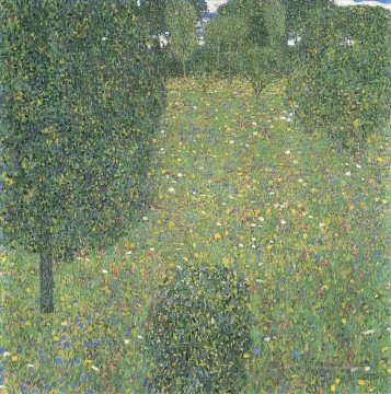  blume galerie - Landschaftsgarten Wiese in Blume Gustav Klimt Wald